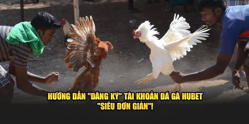 Hướng dẫn "đăng ký" tài khoản Đá Gà Hubet "siêu đơn giản"!